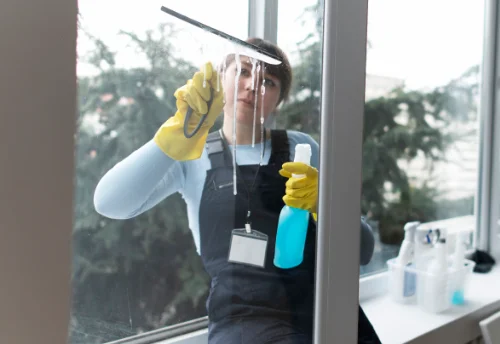 Nettoyage de vitres intérieures et extérieures à Menucourt